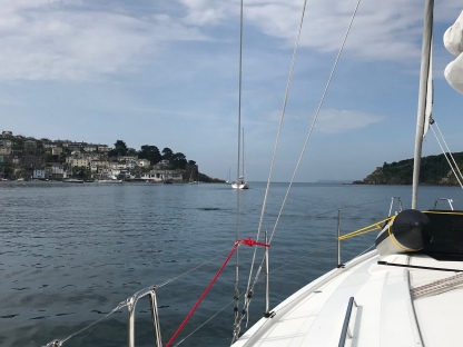 Steaming out of Fowey